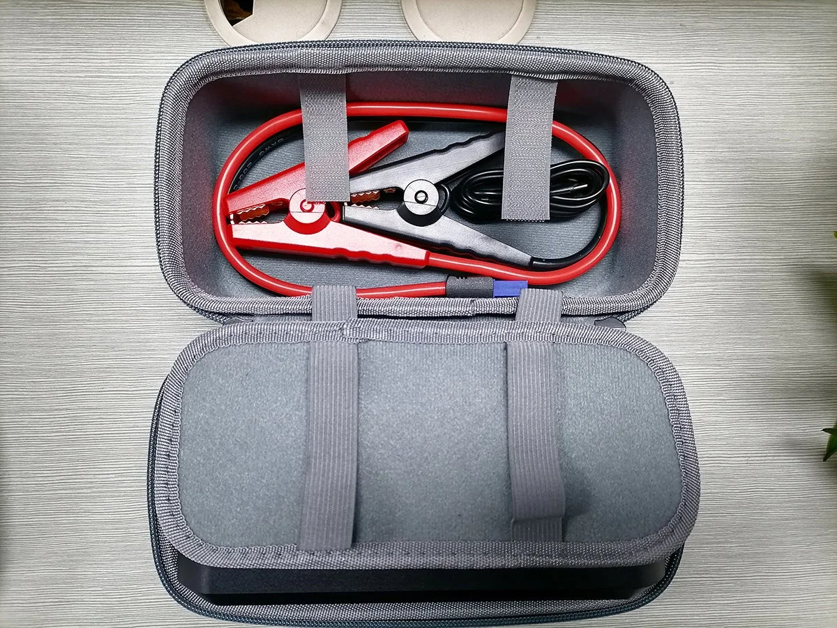 ジャンパーケーブルとクランプのセット