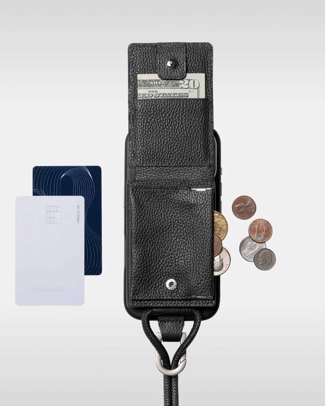 レザーストラップ + iPhoneケースセット / ウォレット