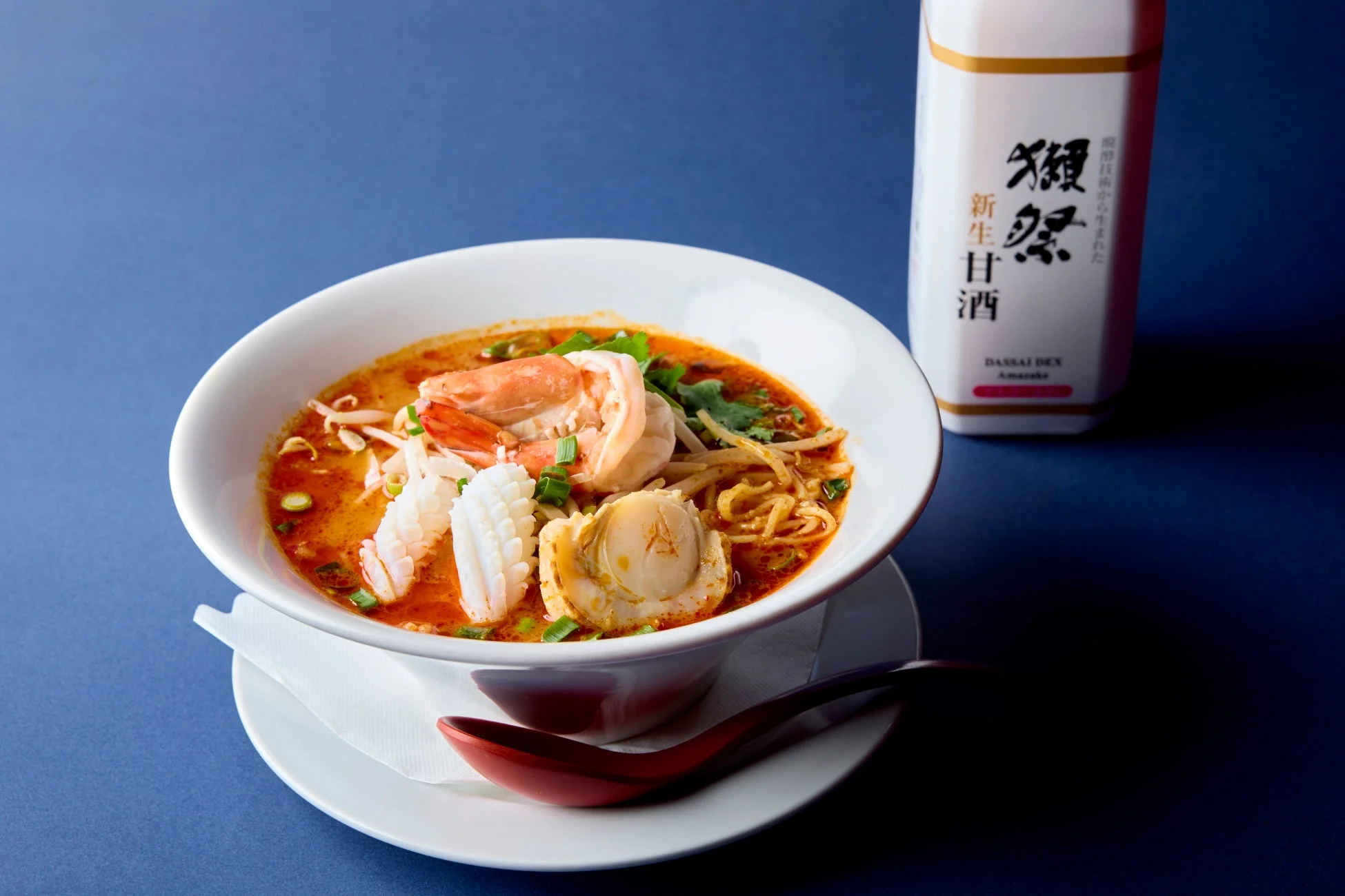 獺祭甘酒トムヤムラーメン
