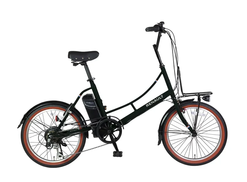 マットブラックの自転車全体