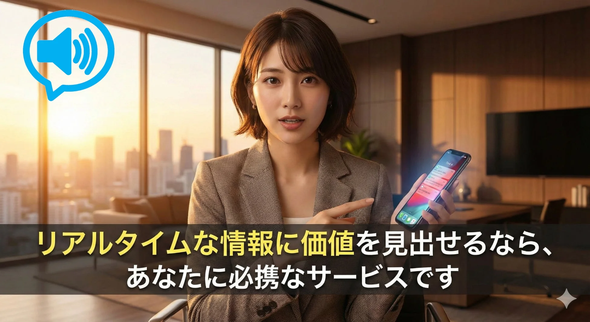 リアルタイムな情報に価値を見出せるなら、あなたに必携なサービスです