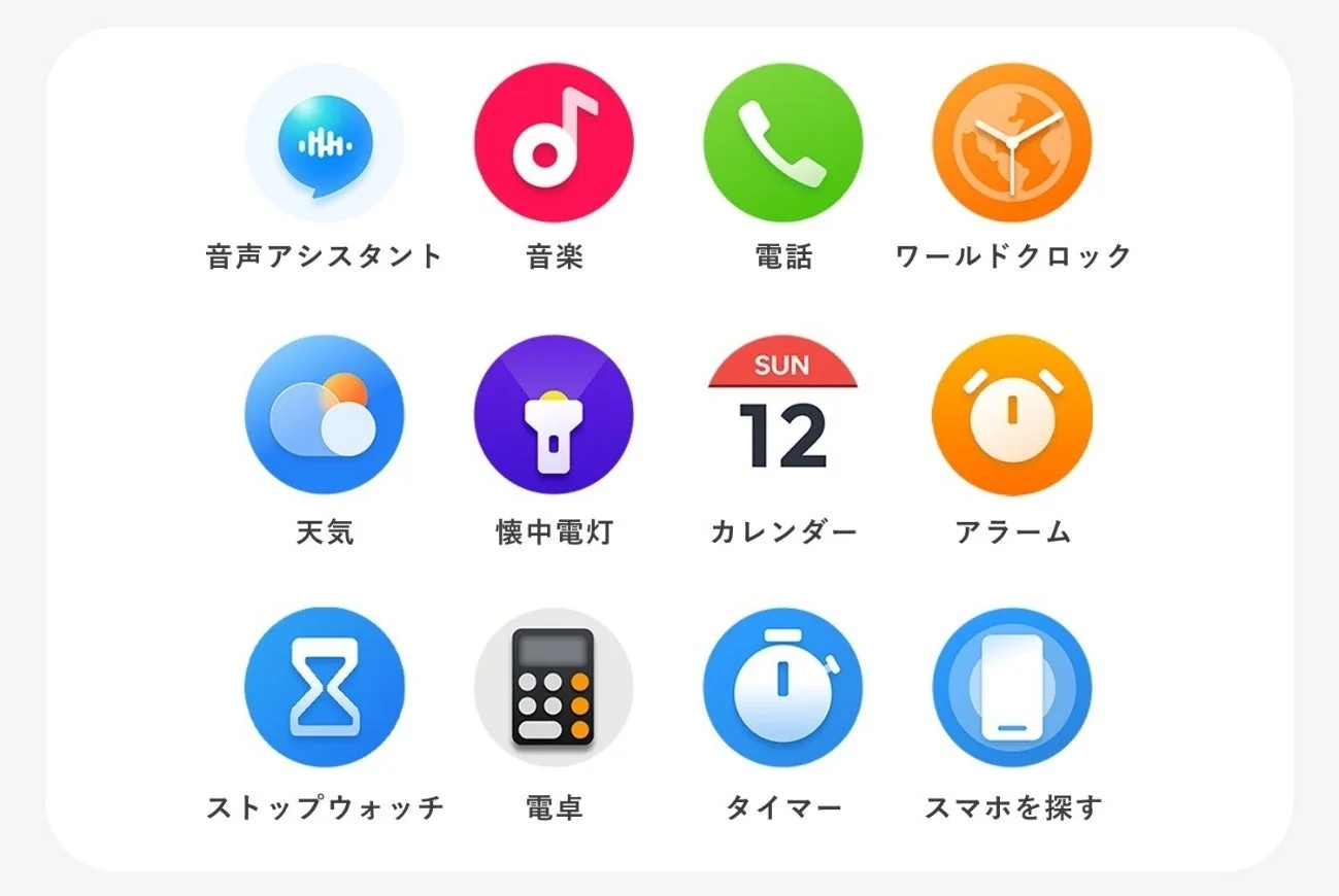 スマホを出さなくても、すぐ確認