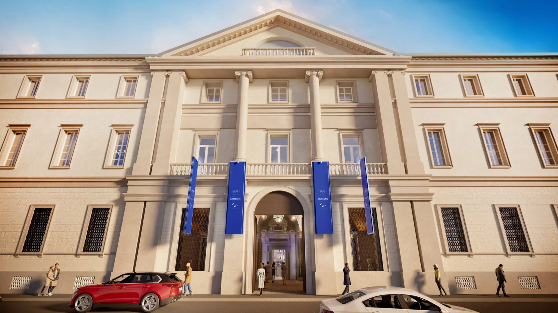 Samsung Houseの外観