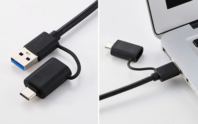 USB Type-C変換アダプター