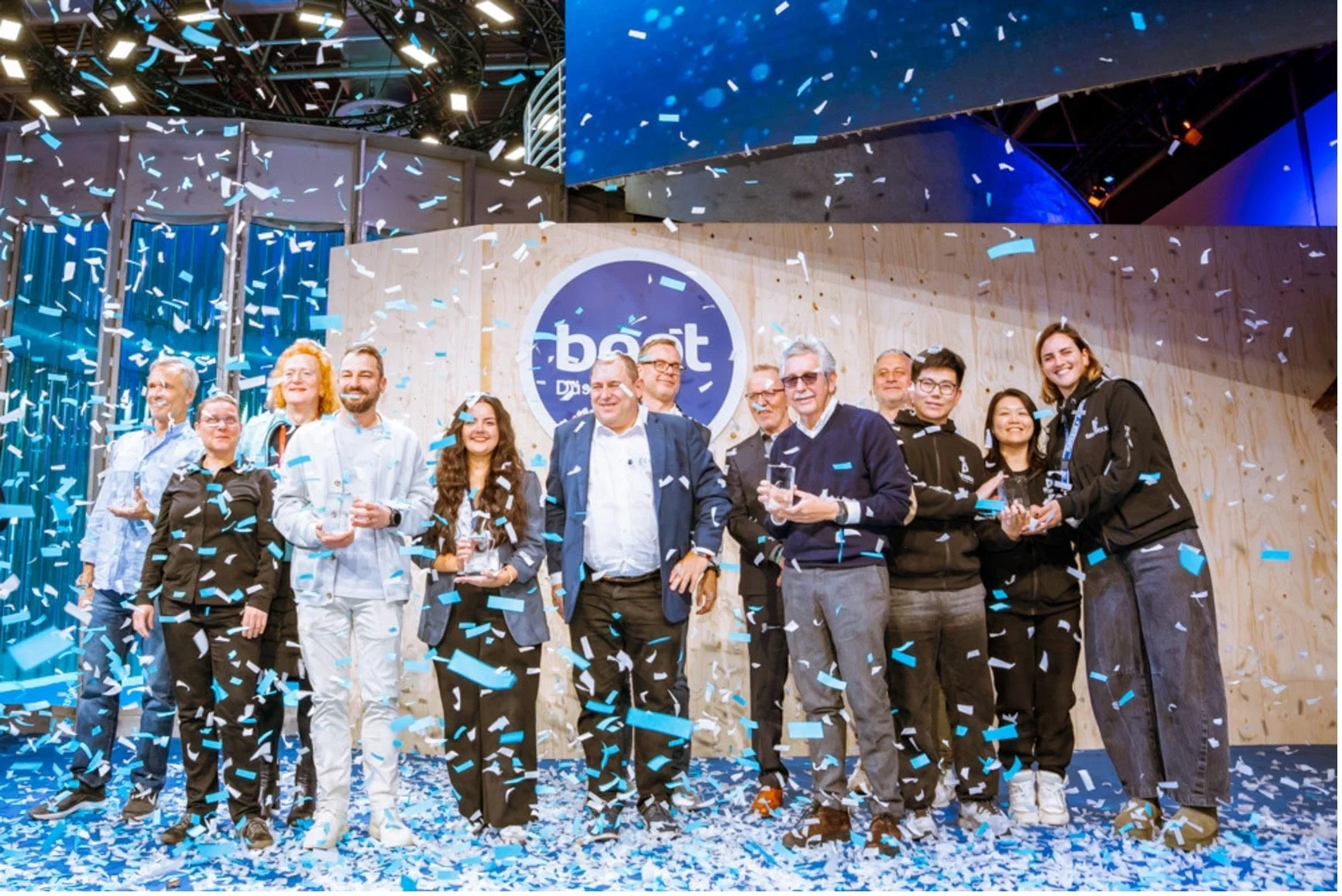 boot dive awardの授賞式の様子