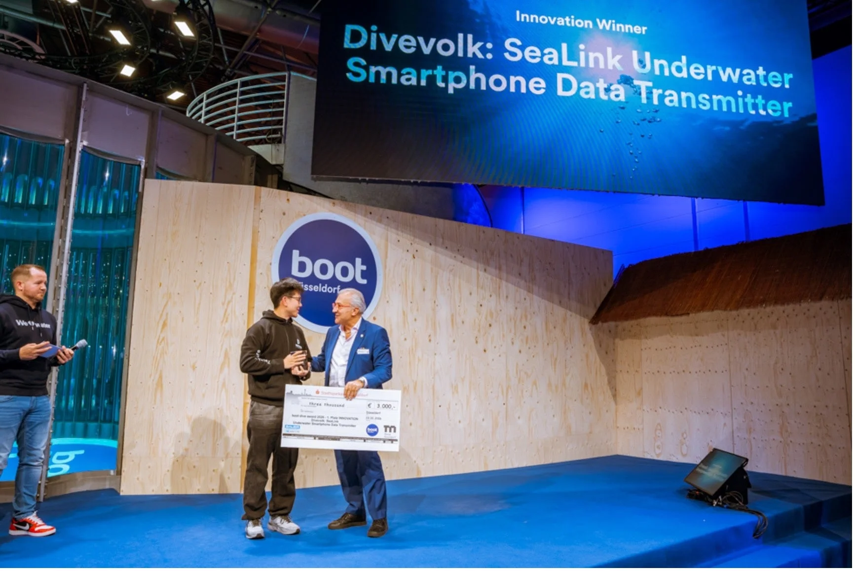 アワード授賞式の様子