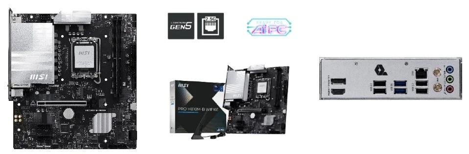 MSI PRO H810M-B WIFI6E マザーボード