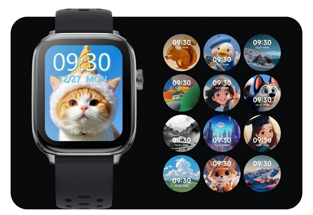わたしだけの文字盤をデザインできるAIウォッチフェイス