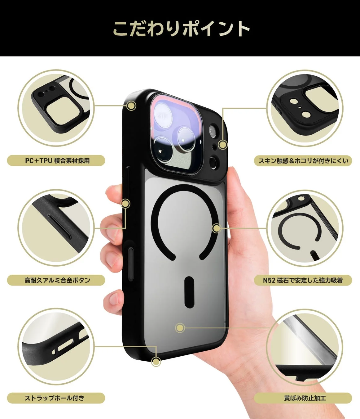 ケースのこだわりポイント