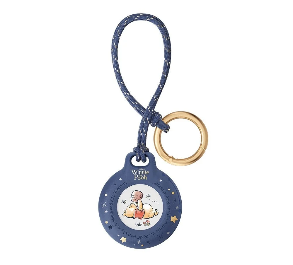 くまのプーさんがデザインされたAirTagケース