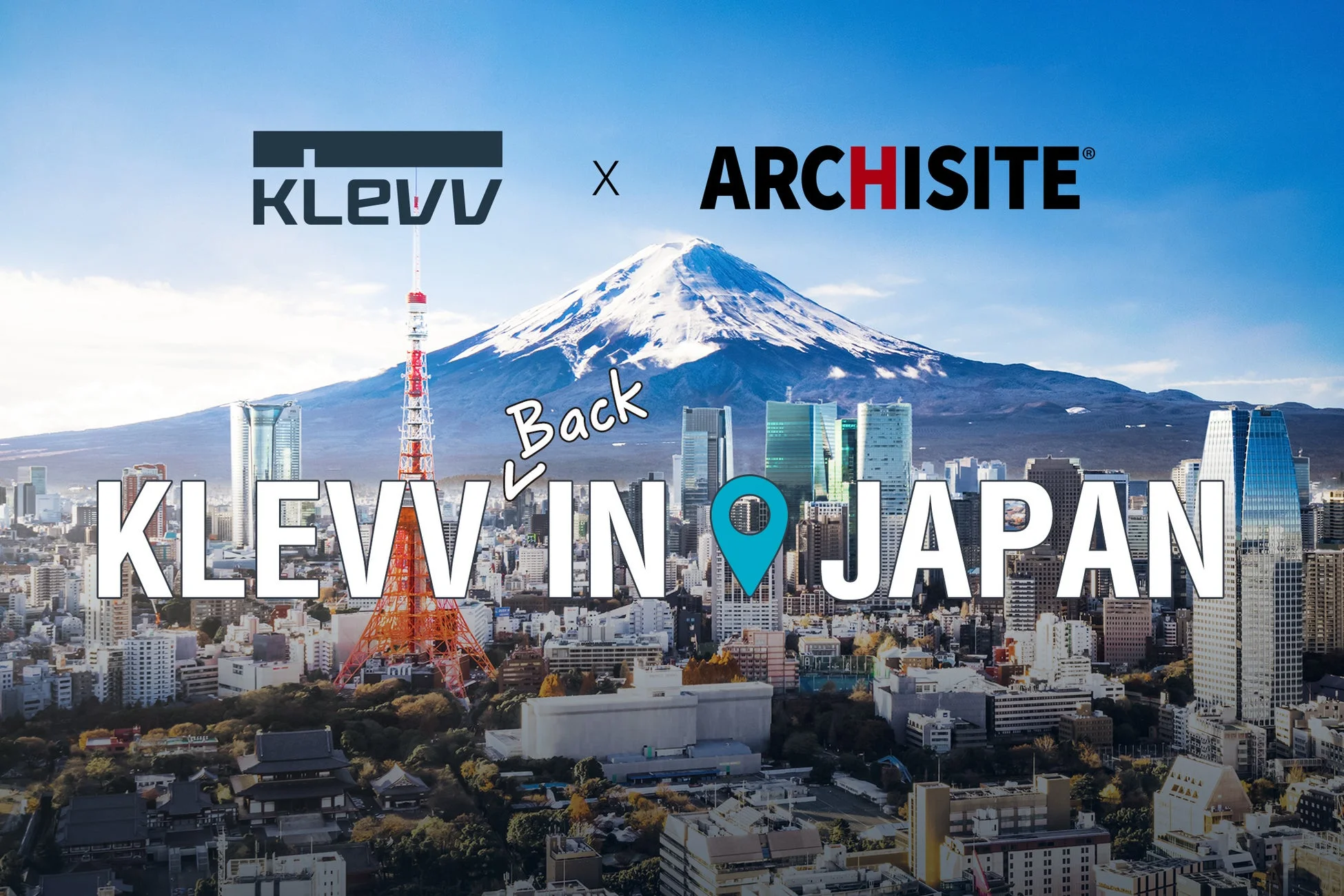 KLEVv X ARCHISITE Back KLEVv IN JAPAN