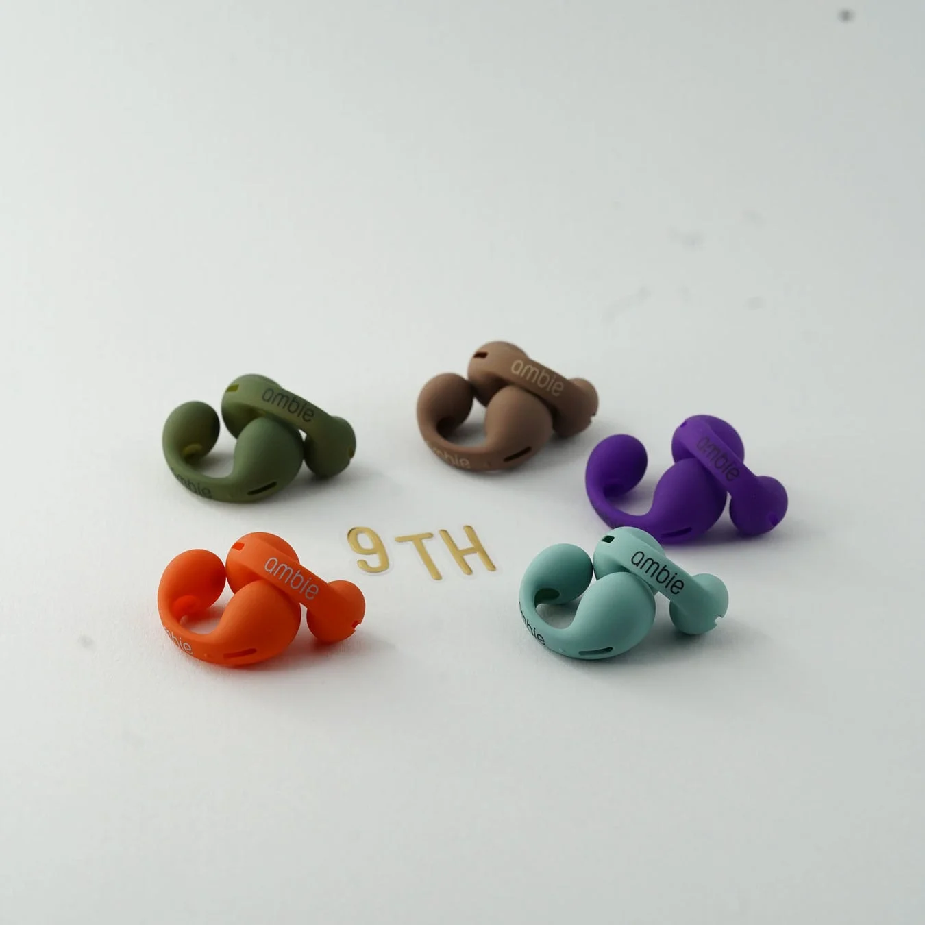 ambieイヤホン、カラフル、9TH