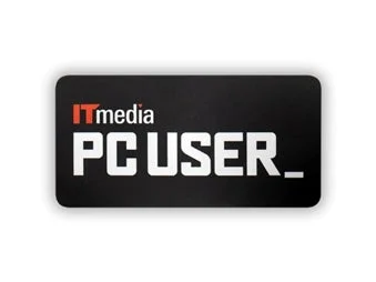 ITmedia PCUSER ロゴステッカー