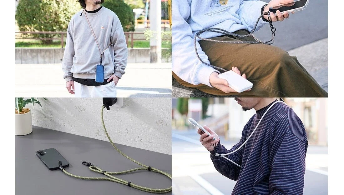 スマホストラップと充電ケーブルの多様な使い方