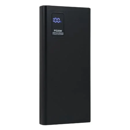 黒の準固体電池モバイルバッテリー