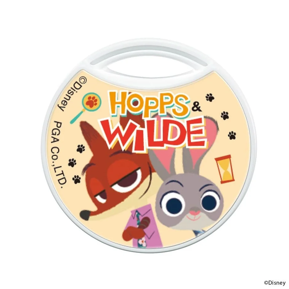 ズートピアのジュディとニックのデザイン