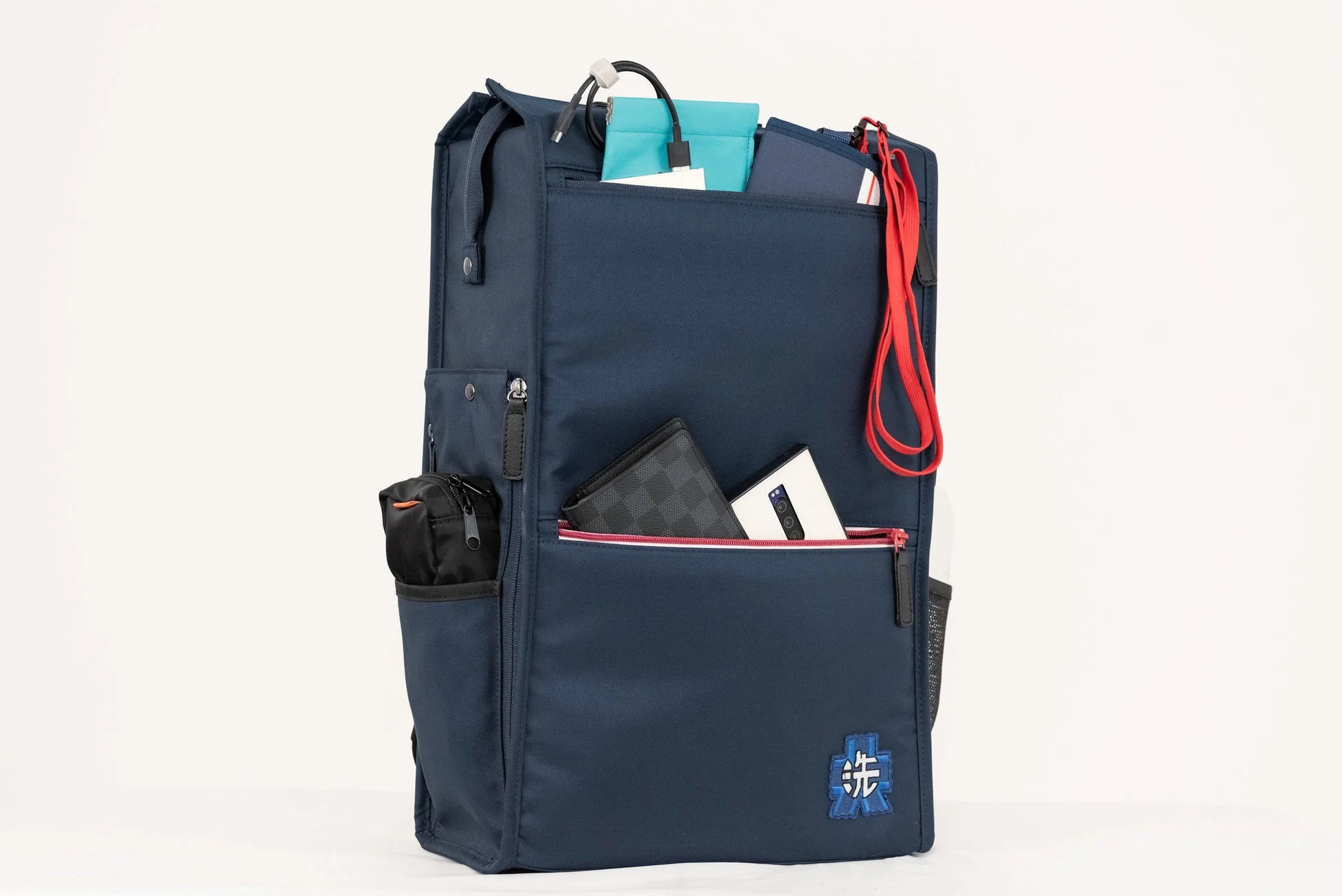 バックパック内部の収納