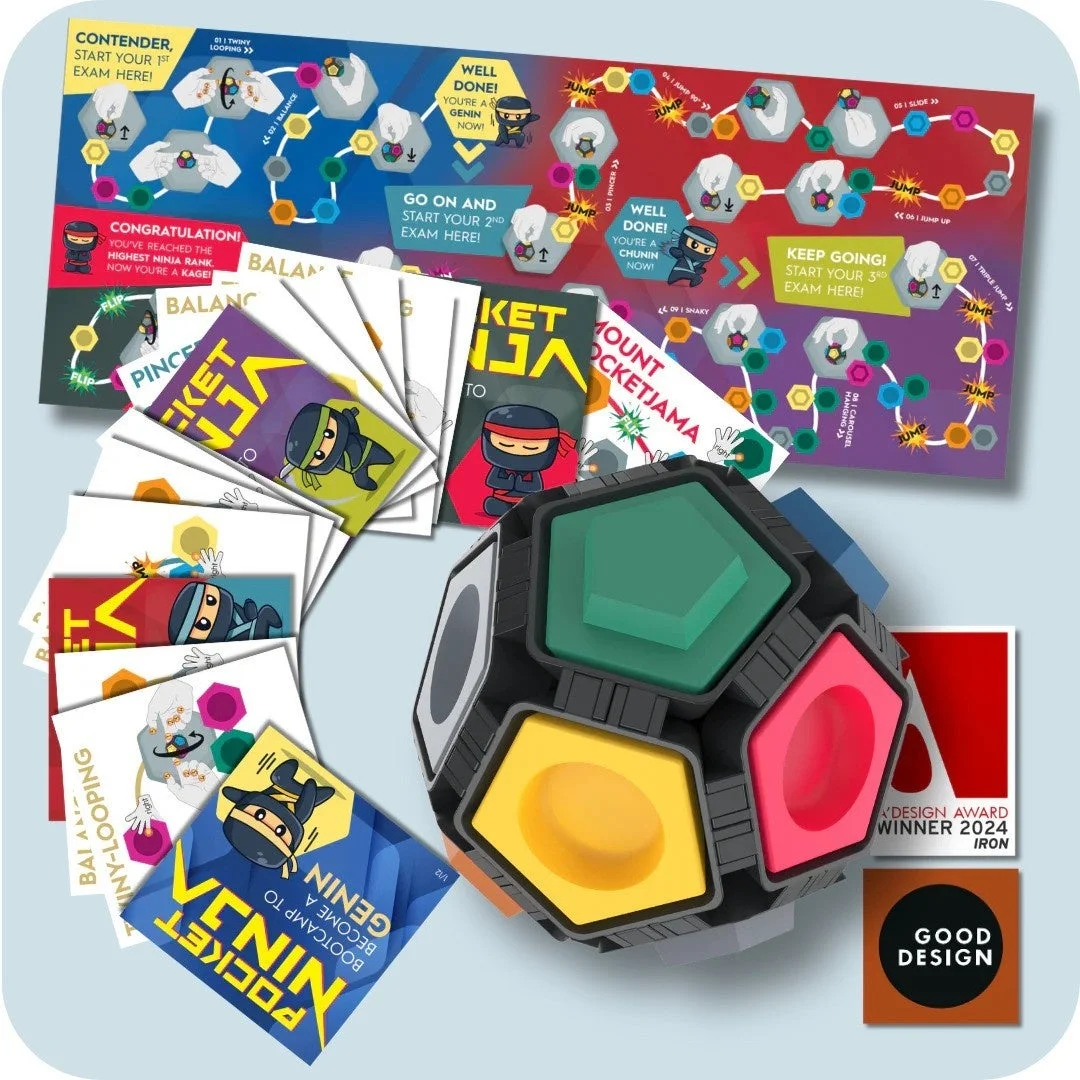 忍者テーマの知育玩具セットのMakuakeプロジェクト概要
