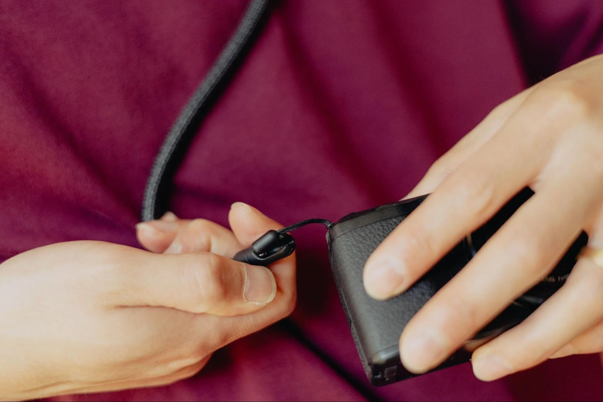 マイクロアンカーの接続イメージ