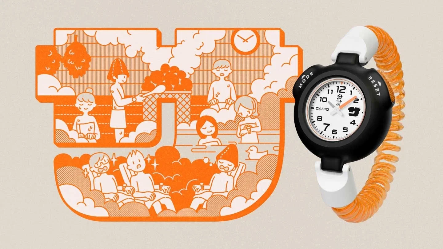 サウナー専用腕時計 サ時計 SAN-100H