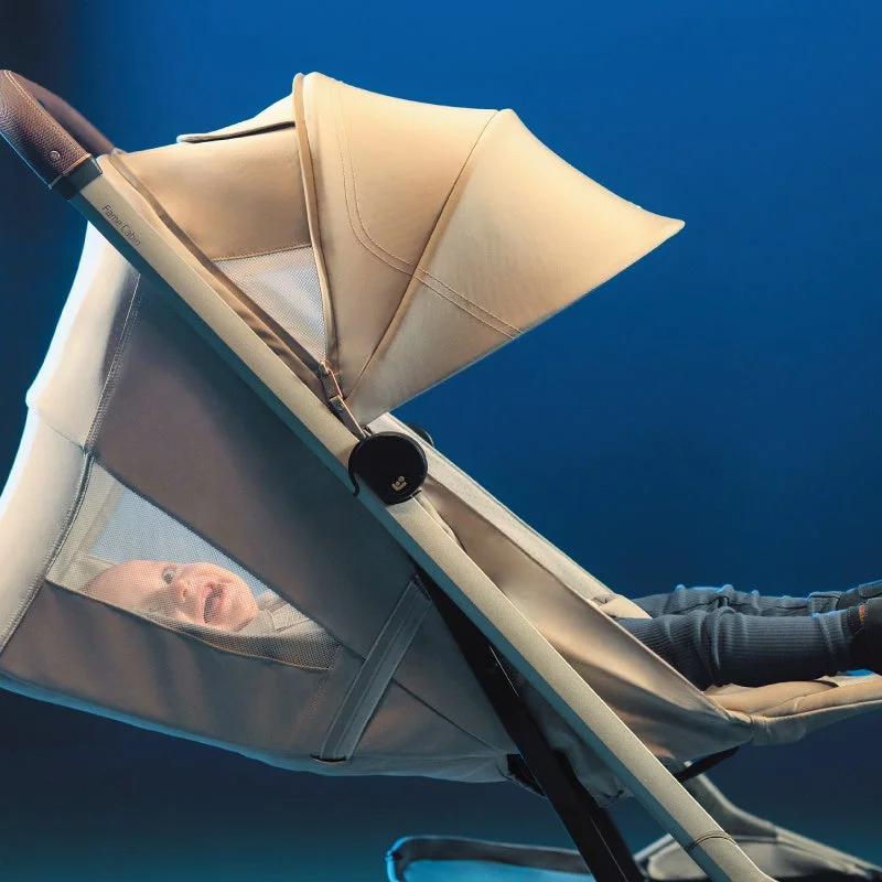 ベビーカーに乗った赤ちゃん