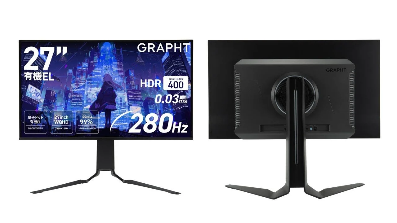 スタンド付属モデルの背面