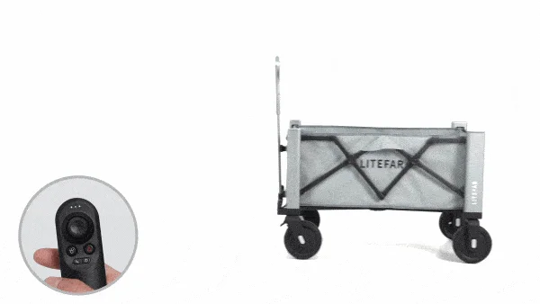 LITEFAR G2のリモコンと緊急停止