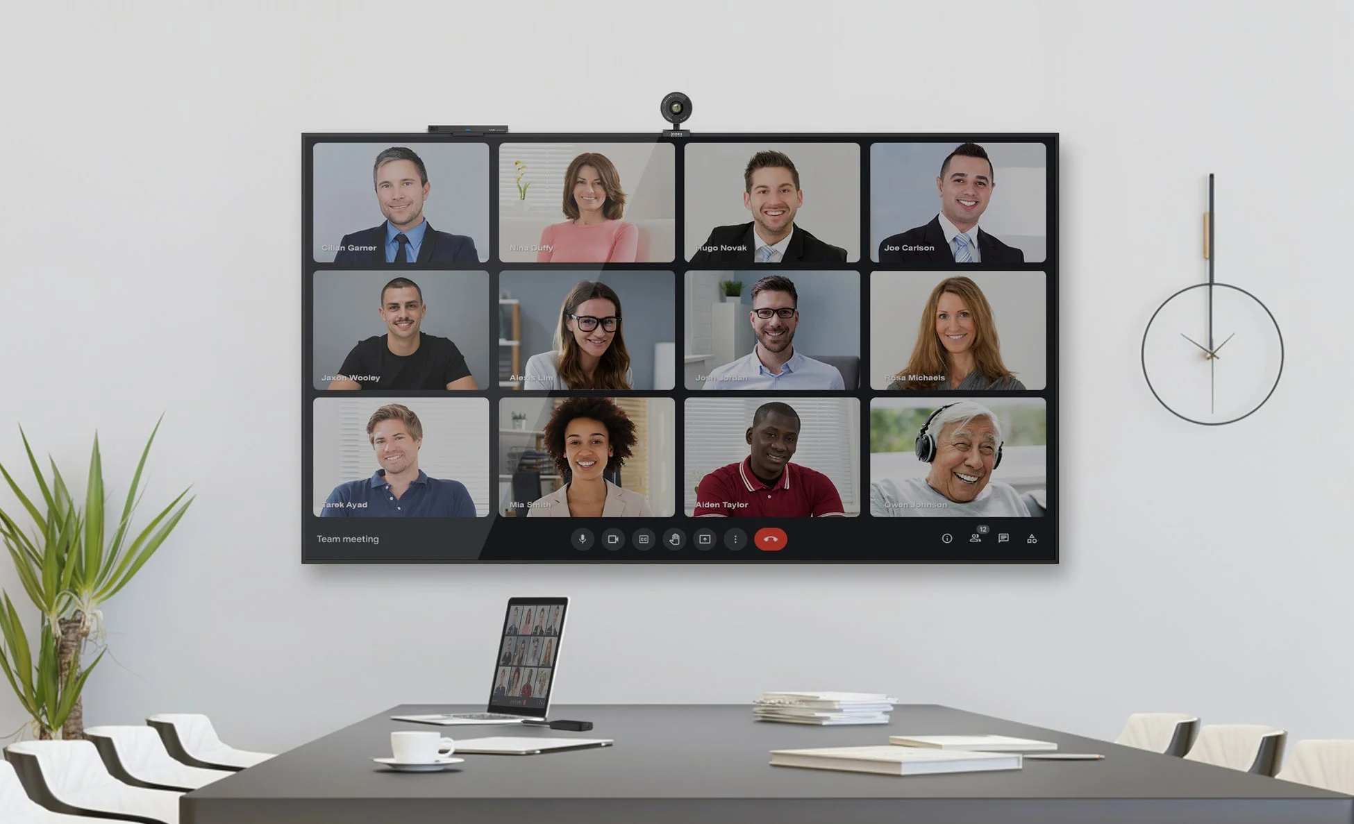 オンライン会議の様子