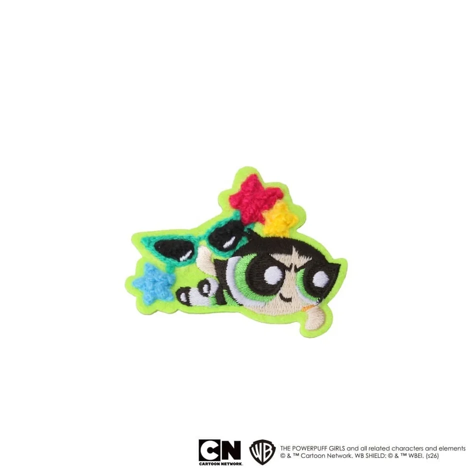 バターカップ サガラ刺繍ワッペン