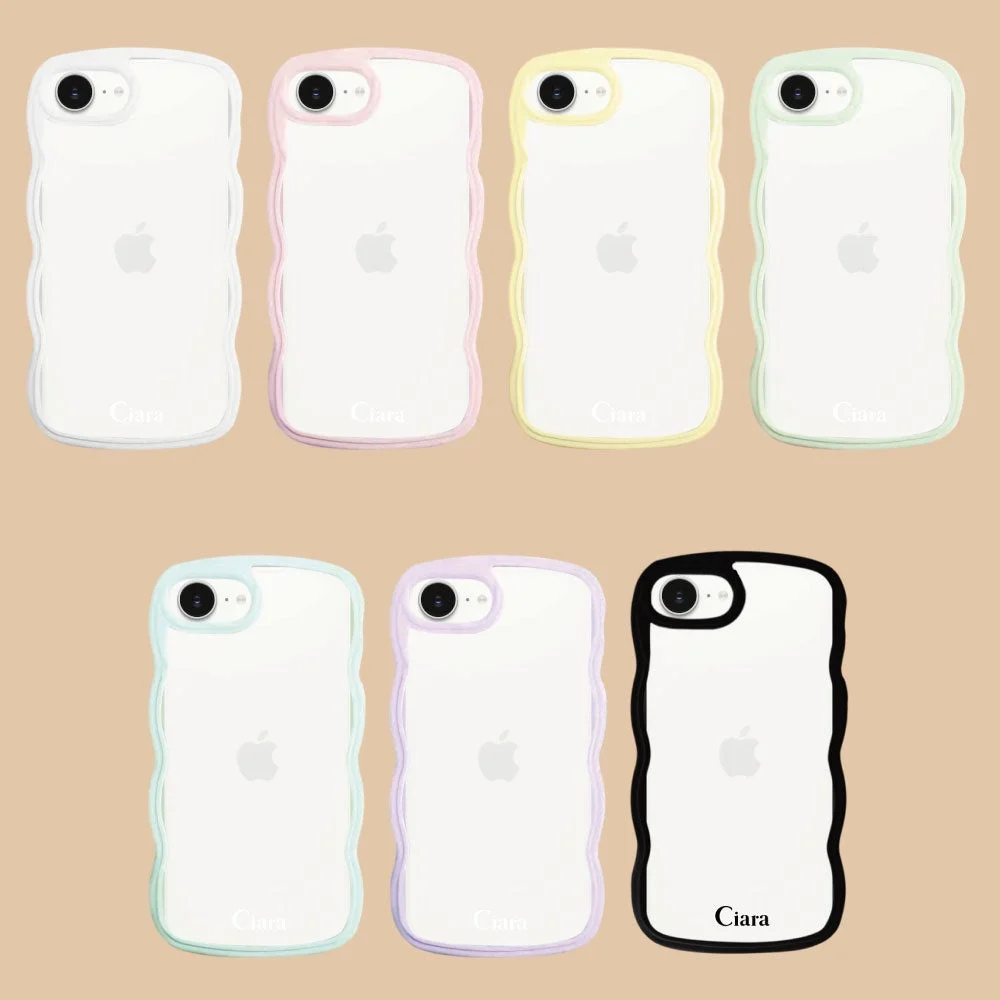 ウェーブフレームクリアケース