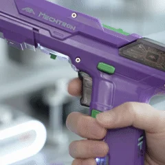 近未来的なデザインの電動ドライバー