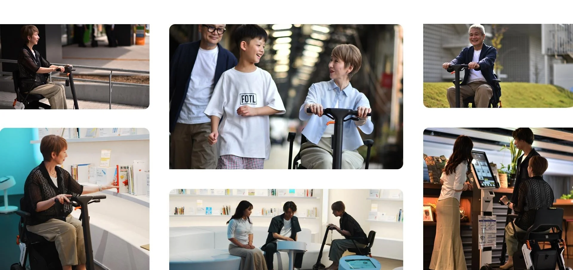 様々なシーンで利用されるROBOOTER J+VISION