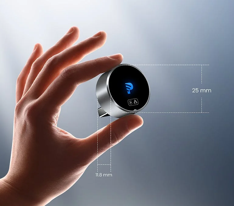 GetPairr Mini 2.0のコンパクトな本体サイズ