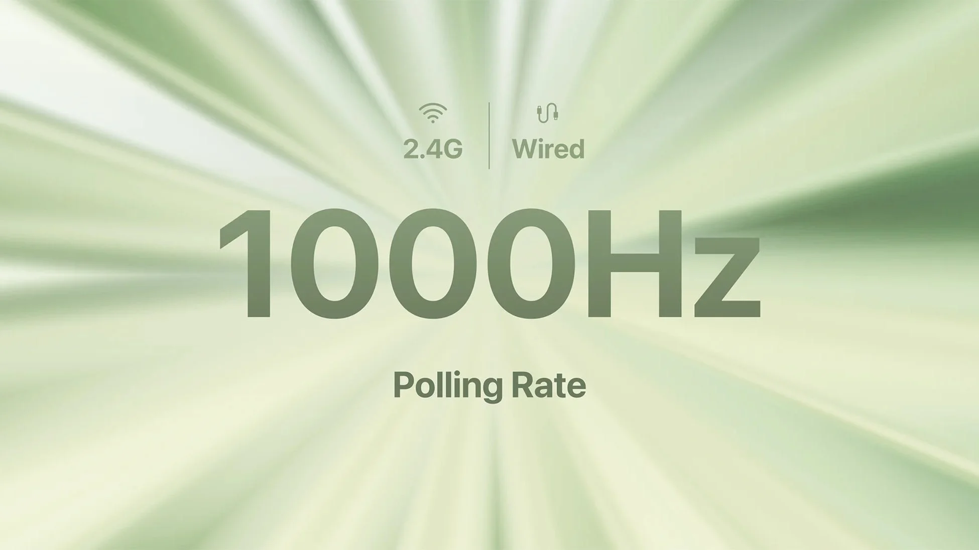 1000Hzポーリングレートの表示