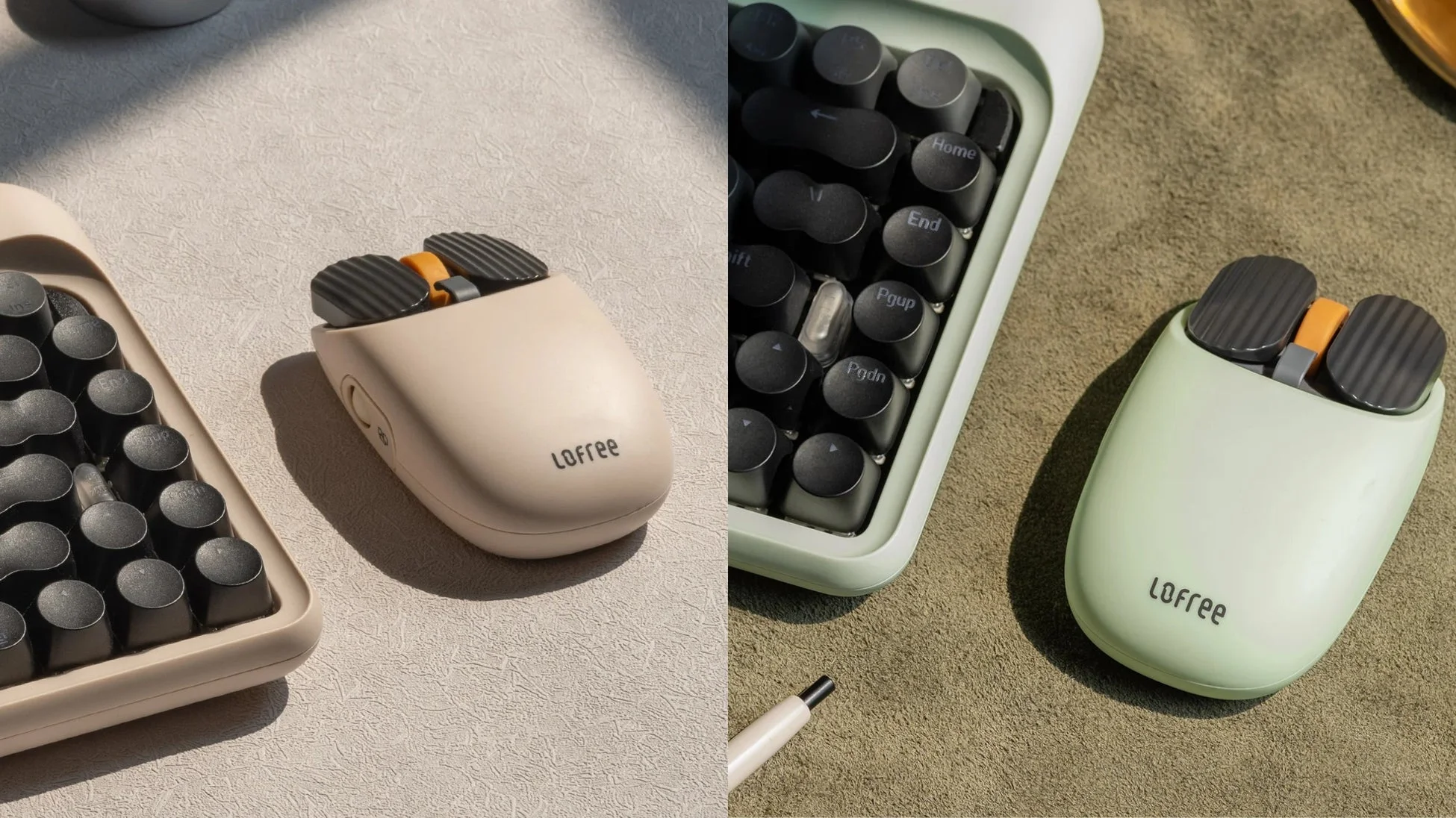 Lofree 1970sシリーズのマウスとキーボード