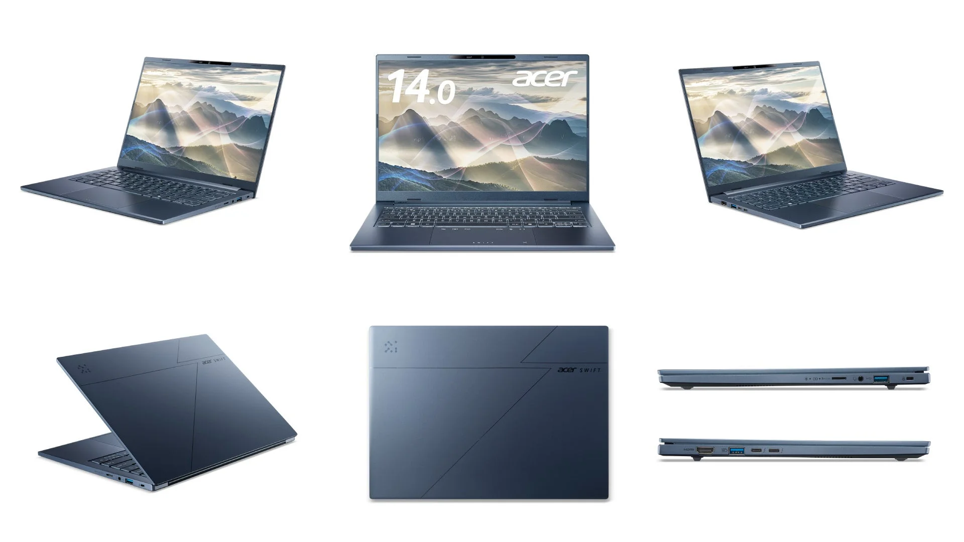 Acer Swiftの側面ポート