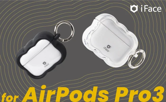 iFace Flou AirPodクリアケース