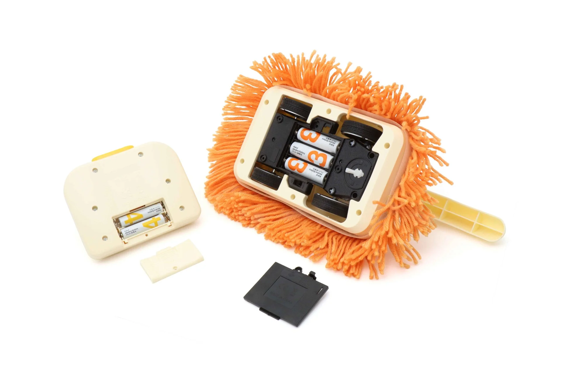 SUGOIモップの電池セットの様子