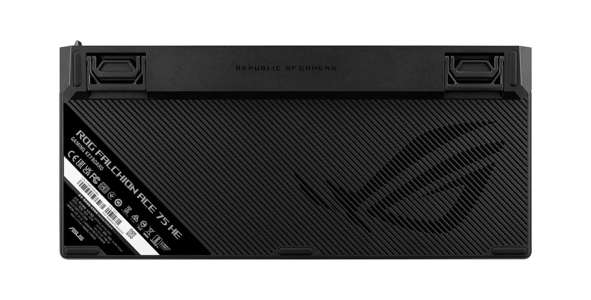 ROG Falchion Ace 75 HE Gaming Keyboardの裏面