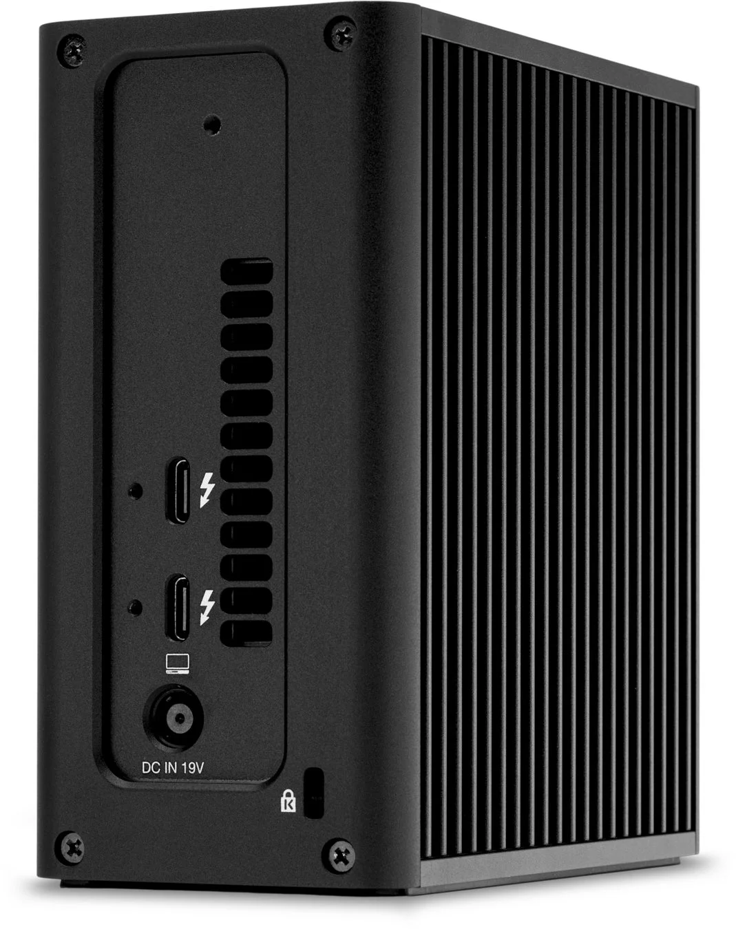 OWC Express 4M2 Ultraの背面ポート