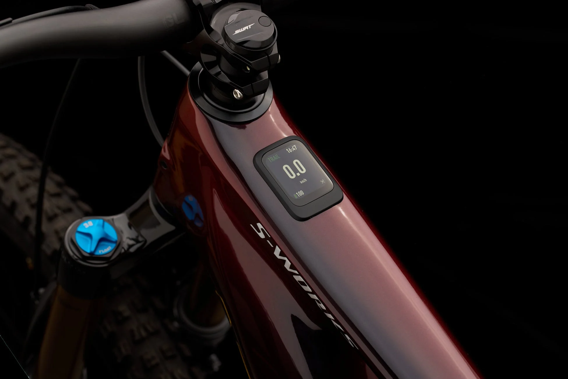 Turbo Levo 4のトップチューブディスプレイ