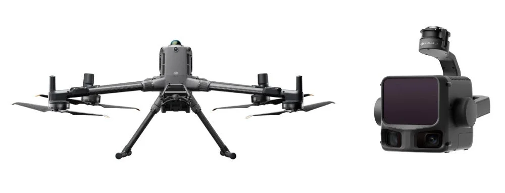 DJI製プロフェッショナル向けドローンとセンサーユニット