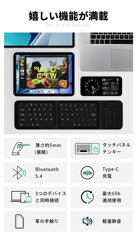 キーボードの機能説明