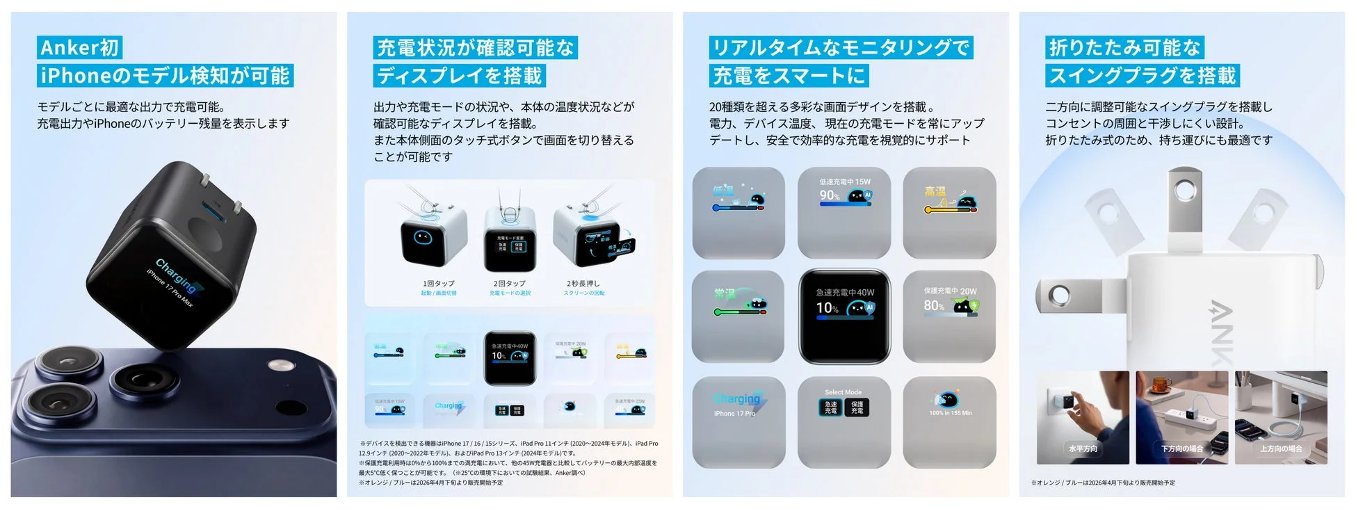 Anker Nano Charger 機能説明
