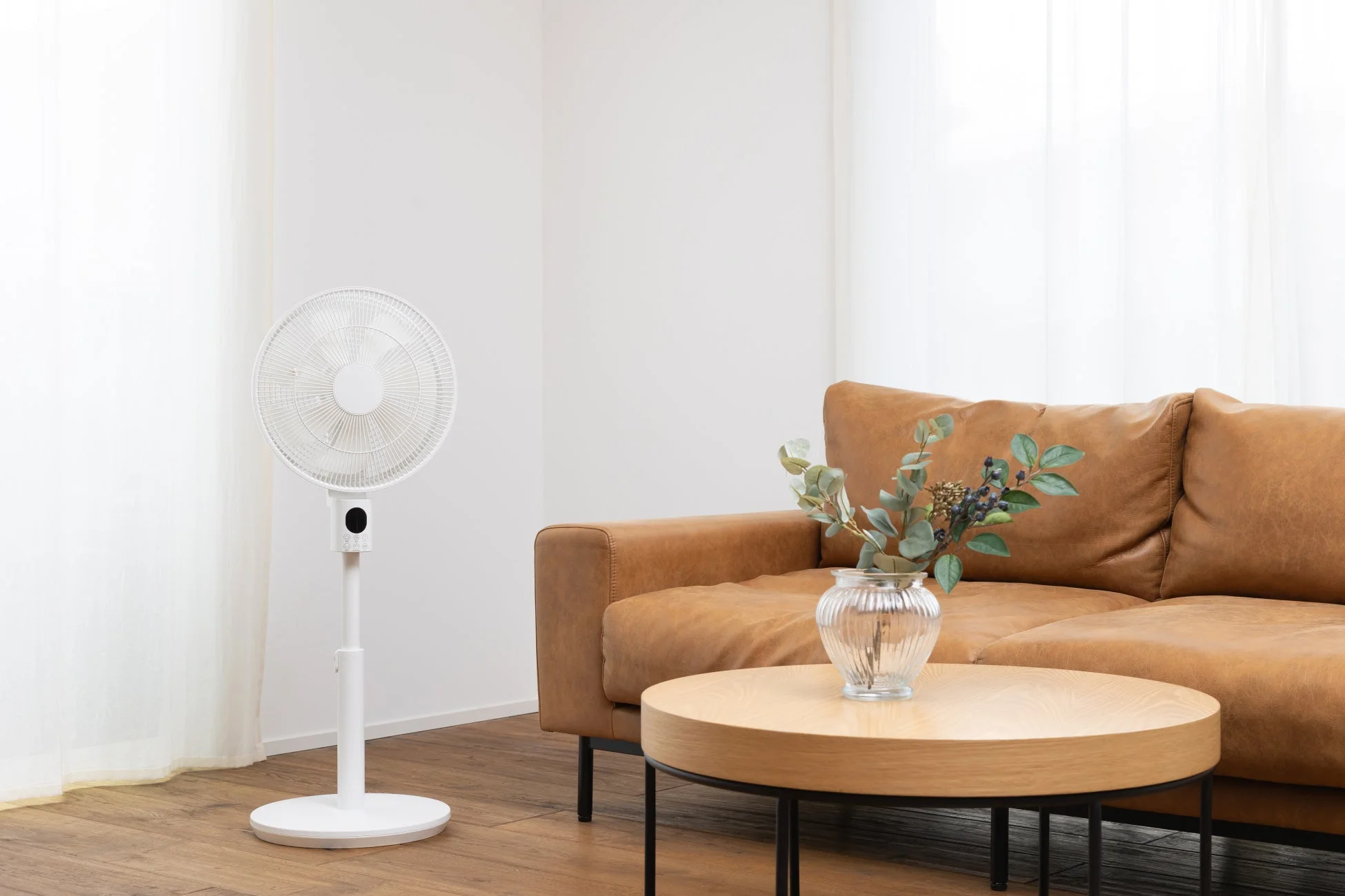 リビングに扇風機2