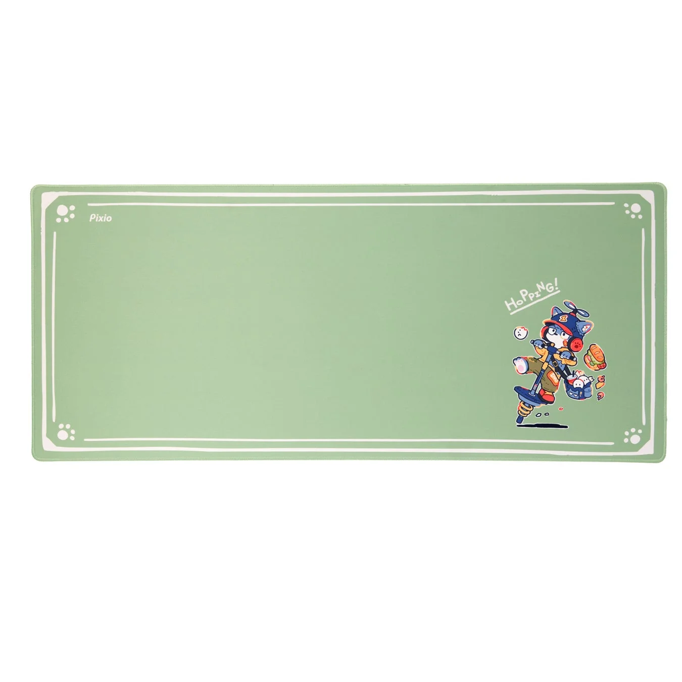 ホッピングデザインのマウスパッド