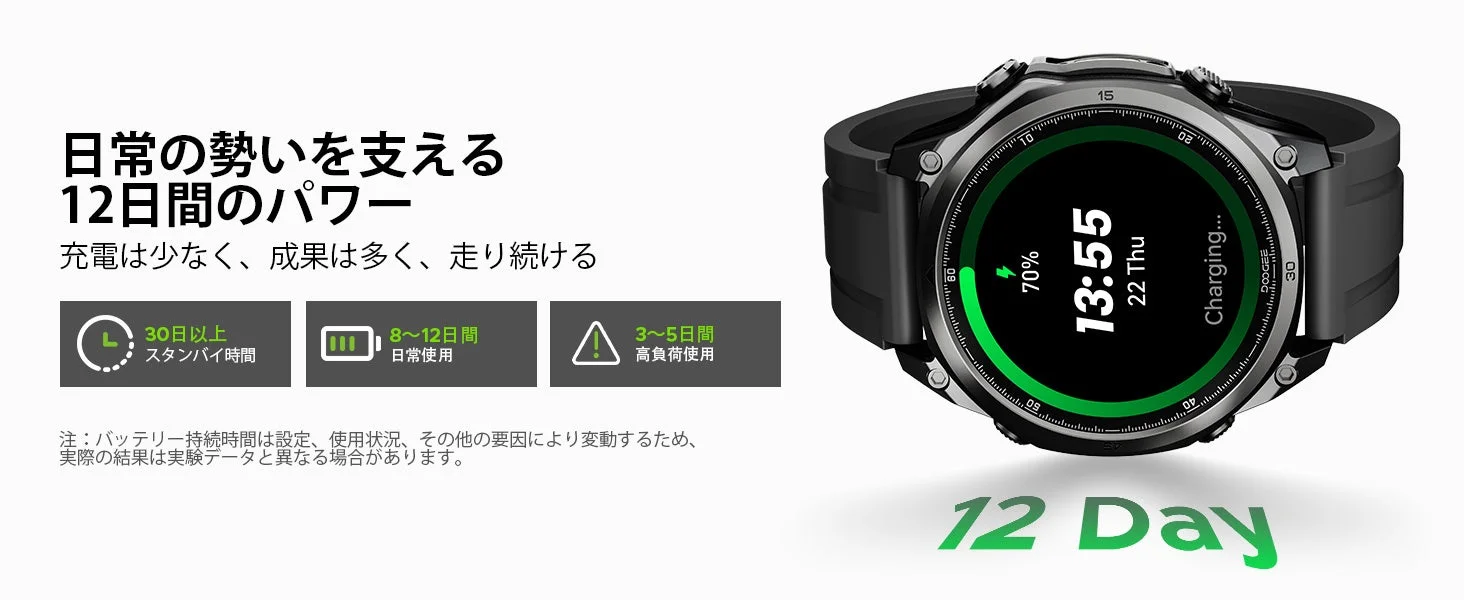 大容量バッテリー