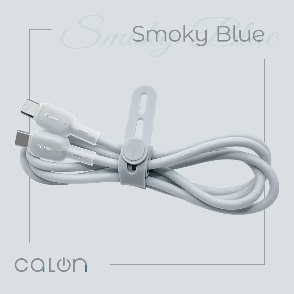 Type-C to Type-Cケーブル Smoky Blue
