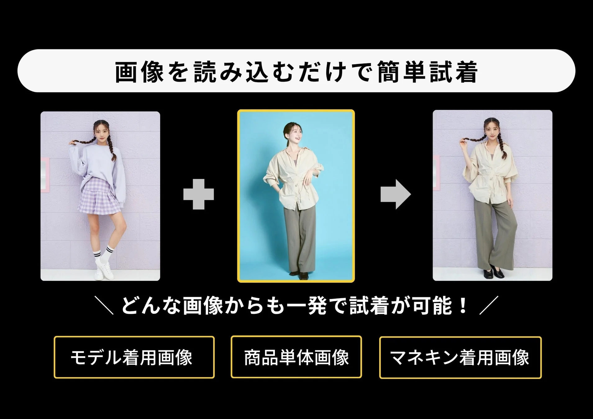 AI服試着ツール