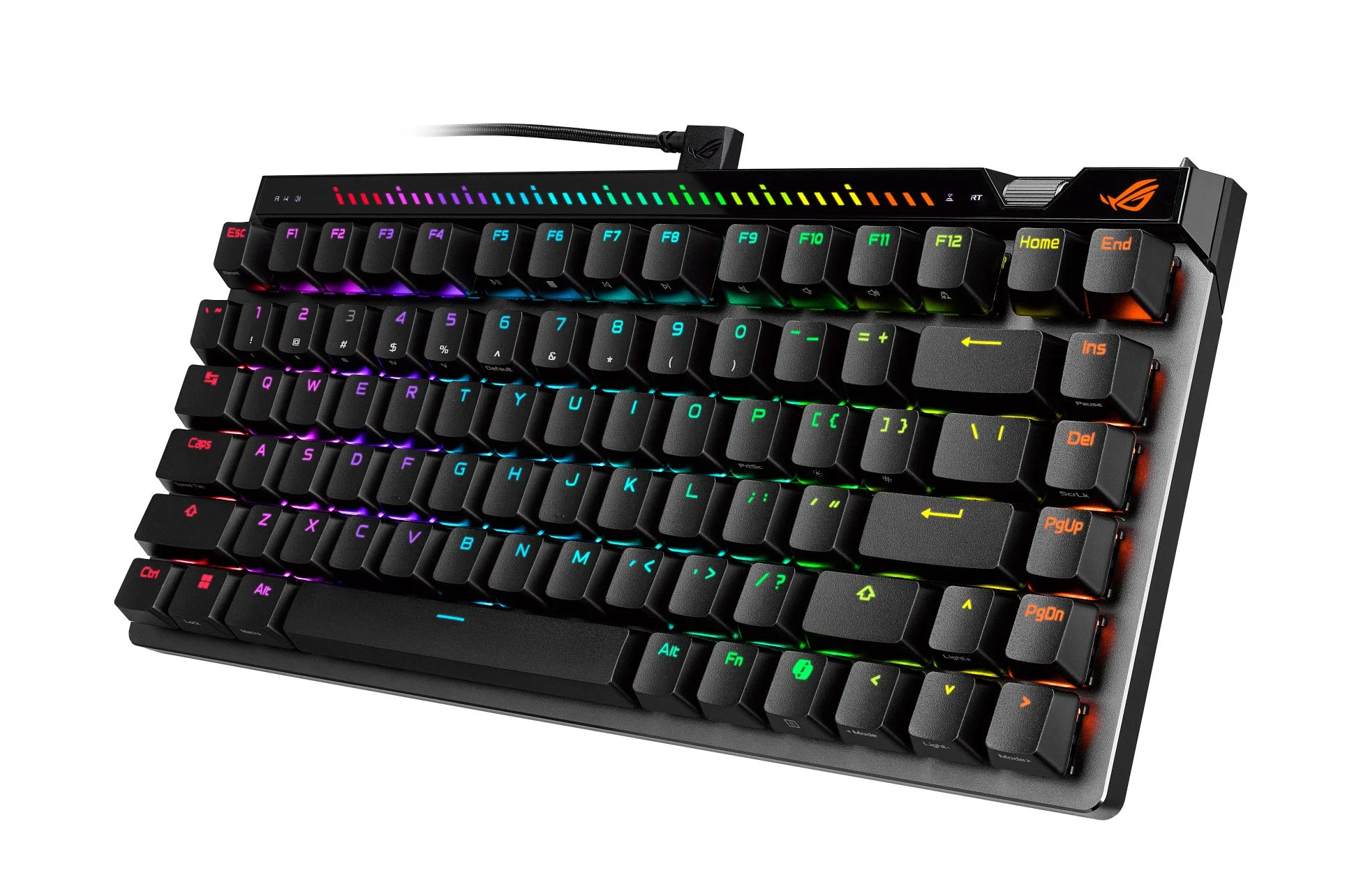 RGBライティングが美しいゲーミングキーボード